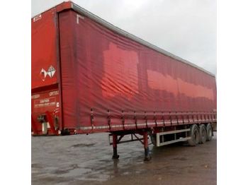  2002 SDC 45ft Tri Axle Curtainsider Trailer - 侧帘半拖车