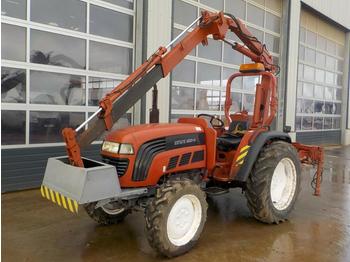  2006 Foton 4WD Tractor, Front Weights, Rear Mounted Crane - 拖拉机