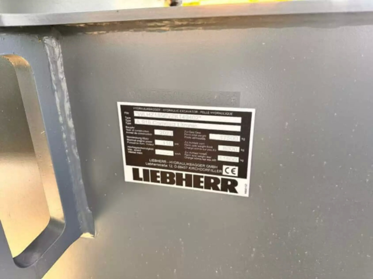 轮式挖掘机 2023 Liebherr A 916 Compact G6.0-D：图5