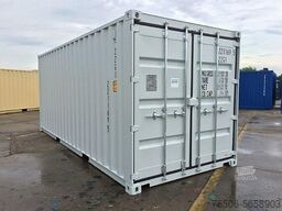 货运集装箱 20`DV Seecontainer neuwertig RAL7035 Lichtgrau：图16