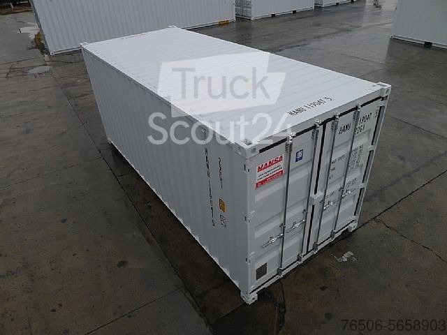 货运集装箱 20`DV Seecontainer neuwertig RAL7035 Lichtgrau：图6