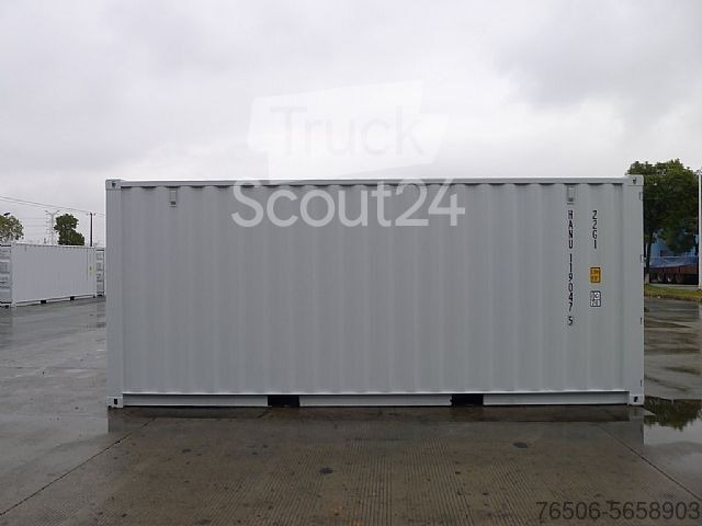 货运集装箱 20`DV Seecontainer neuwertig RAL7035 Lichtgrau：图9