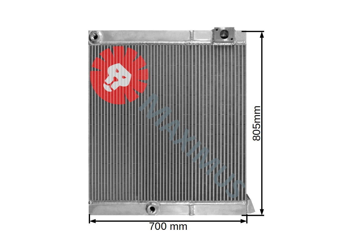 新的 散热器 适用于 空气压缩机 ATLAS COPCO GA45：图2