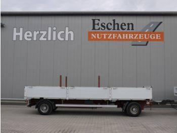 Ackermann PA-F 18/7, Luft, Container verriegelung  - 栏板式/ 平板拖车