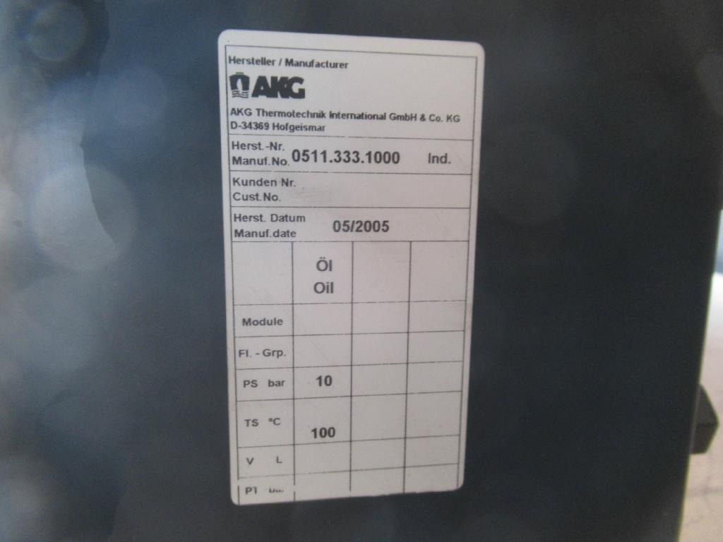 油冷却器 适用于 建筑机械 Akg Hofgeismar 05113331000 -：图4
