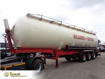 Atcomex 56 m3 + tipping Bulktank + 3 axles + Tip Top 3 pieces in stock - 液罐半拖车
