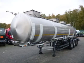 BSLT Chemical tank inox 27.8 m3 / 1 comp + pump - 液罐半拖车