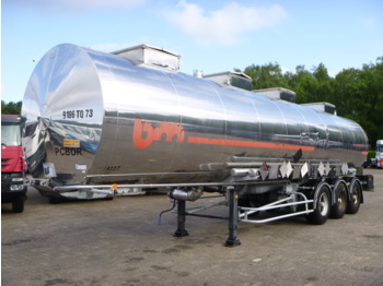 BSLT Chemical tank inox 33.6 m3 / 4 comp - 液罐半拖车