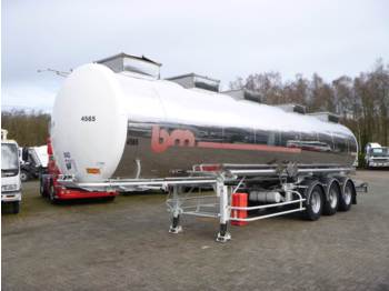 BSLT Chemical tank inox 33 m3 / 1 comp - 液罐半拖车