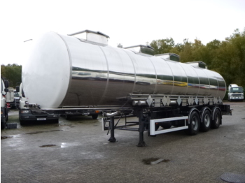 BSLT Chemical tank inox 33 m3 / 4 comp - 液罐半拖车