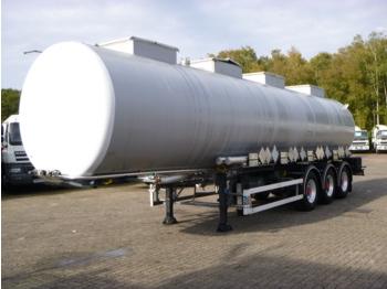 BSLT Chemical tank inox 33 m3 / 4 comp / ADR 01/2019 - 液罐半拖车