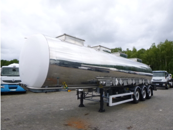 BSLT Chemical tank inox 33m3 / 4 comp - 液罐半拖车