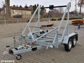  Besttrailers Przyczepa kablowa DMC 2700 kg K14&quot; dwie osie - 电缆拖车