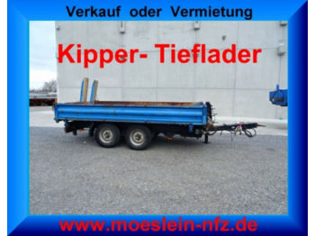 Blomenröhr 885/10500 Tandemkipper- Tieflader  - 翻斗拖车