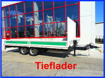 Blomenröhr  Tandem- Pritsche- Tieflader  - 低装载拖车