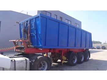 Blumhardt BPW-AXLES / CHASSIS AND TIPPER FROM STEEL - 翻斗半拖车