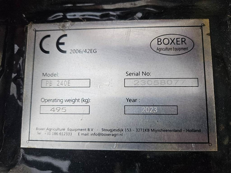 新的 筒仓设备 Boxer PB240E - Silage grab/Greifschaufel/Uitkuilbak：图8