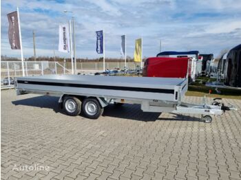 栏板式/ 平板拖车 Brenderup 5520 WATB 3,5T GVW 517x204 cm 5m long trailer platform