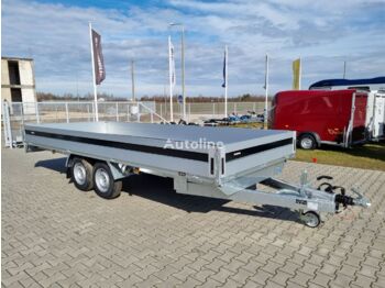 新的 栏板式/ 平板拖车 Brenderup 5520 WATB 3,5T GVW 517x204 cm 5m long trailer platform：图2