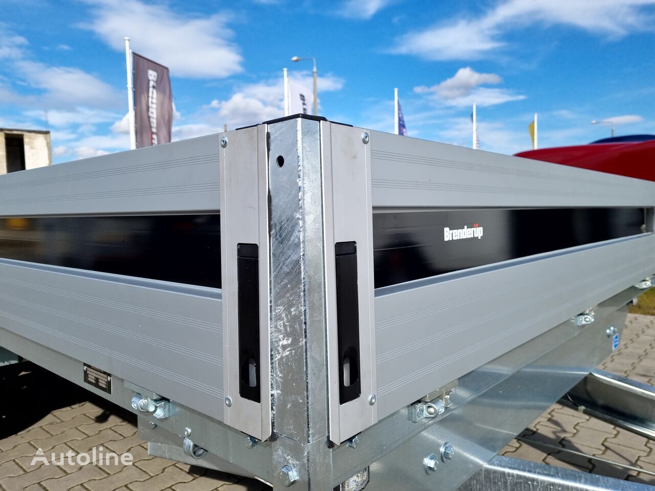 新的 栏板式/ 平板拖车 Brenderup 5520 WATB 3,5T GVW 517x204 cm 5m long trailer platform：图16