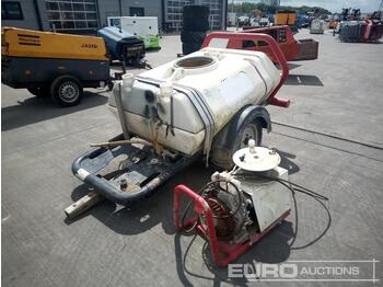  Brendon Bowsers Single Axle Plastic Water Bowser, Yanmar Pressure Washer (Spares) - 高压清洗机