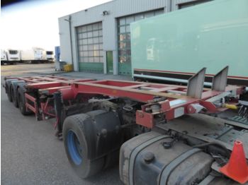 Broshuis MULTI, Dtec spec,schuiver,20,30,40,45 voet  - 集装箱运输车/ 可拆卸车身的半拖车