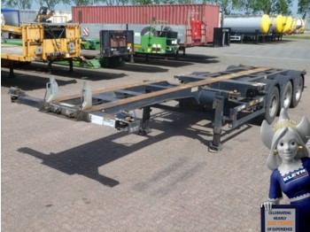 Broshuis MULTI SLIDER - 集装箱运输车/ 可拆卸车身的半拖车