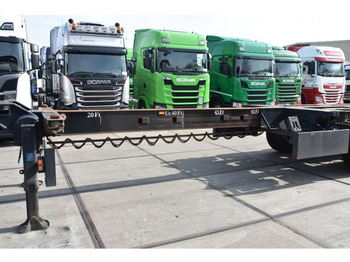 集装箱运输车/ 可拆卸车身的半拖车 Broshuis - SAF AXLES - 2 LIFT AXLES - DISC BRAKES - 2 x EXTENDABLE -：图4