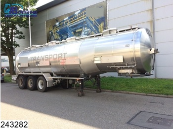 Burg Chemie 31000 Liter, 4 Compartments, Steel suspension, Isolated, 4 Bar - 液罐半拖车