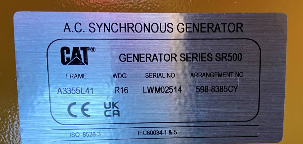 发电机组 CAT DE715GC - 715 kVA Stand-by Generator - DPX-18224：图12