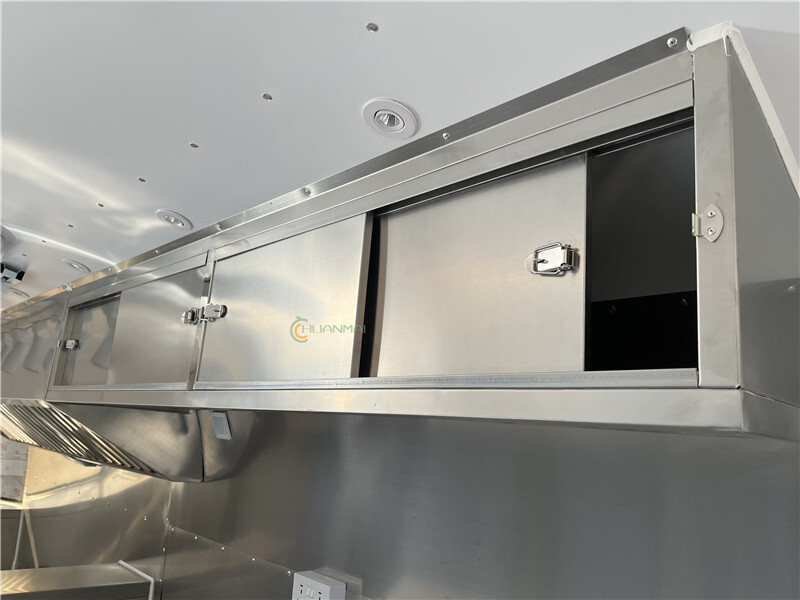 新的 自动售货拖车 COC Airstream Fast Food Truck,Coffee Food Trailers：图15