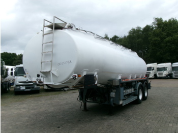 Caldal Fuel tank alu 25 m3 / 6 comp + pump - 液罐半拖车