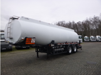 Caldal Fuel tank alu 28 m3 / 5 comp + pump - 液罐半拖车