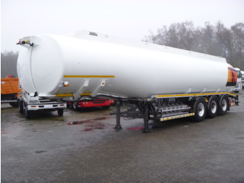 Caldal Fuel tank alu 44 m3 / 6 comp + pump - 液罐半拖车