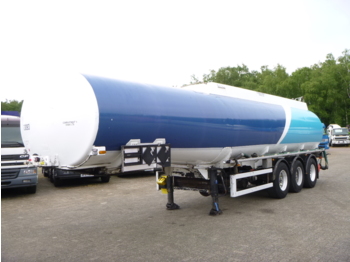 Caldal Heavy oil tank alu 37.7 m3 / 1 comp + pump - 液罐半拖车