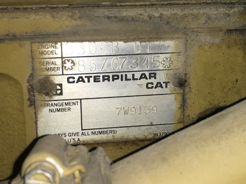 新的 发电机组 Caterpillar 3306B GENERATOR 225KVA USED：图10