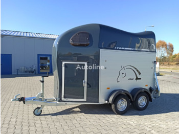 Cheval Liberté Gold 2 for two horses with tack room 2000 kg GVW trailer - 马拖车