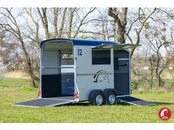 Cheval Liberté Maxi 2 Duomax trailer for 2 horses GVW 2600kg tack room saddle - 马拖车