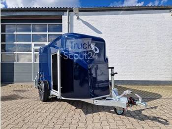  Cheval Liberté - schöner blauer Anhänger aerodynamisch Leichtmetallräder Heckrampe Tür - 封闭厢式拖车