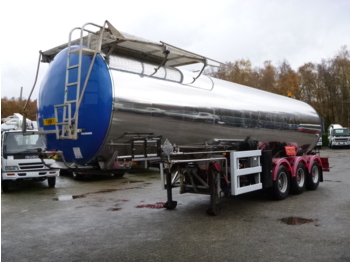 Clayton Bitumen tank inox 33 m3 / 1 comp + compressor - 液罐半拖车