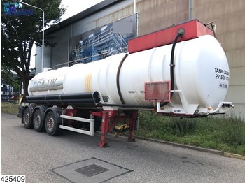 Clayton Chemie Chemie tank, 27500 Liter, Disc brakes, 4 Bar, 50c - 液罐半拖车