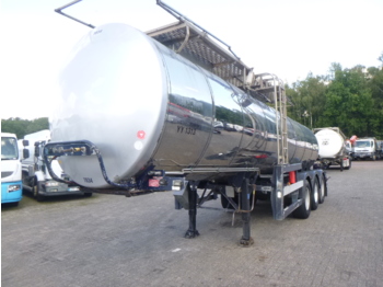 Clayton Food tank inox 23.5 m3 / 1 comp - 液罐半拖车