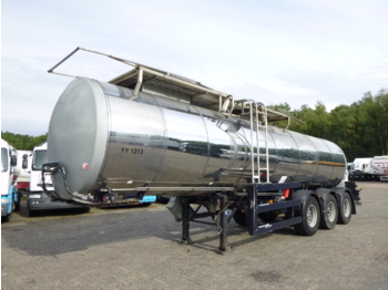 Clayton Food tank inox 23.5 m3 / 1 comp - 液罐半拖车