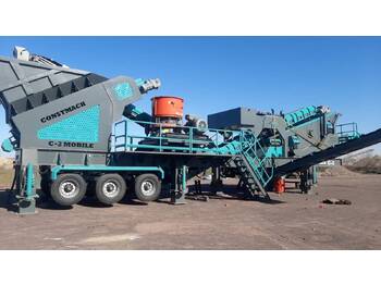 Constmach 120-150 tph Mobile Jaw Crusher Plant ( Cone and Jaw  ) - 移动破碎机