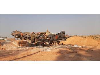 Constmach Mobile Jaw and Vertical Impact Crusher Plant 80 TPH - 移动破碎机