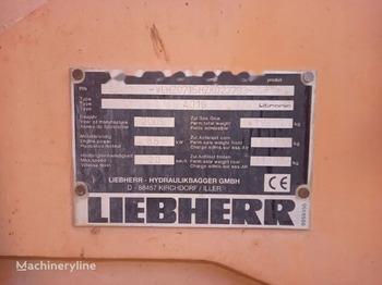 轮式挖掘机 LIEBHERR A 316