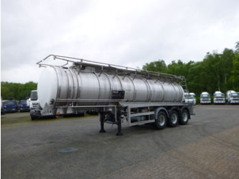 Crossland Chemical tank inox 22.5 m3 / 1 comp - 液罐半拖车