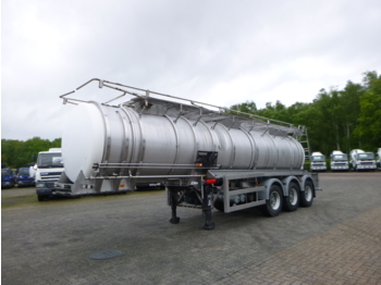 Crossland Chemical tank inox 22.5 m3 / 1 comp / ADR 08/2019 - 液罐半拖车