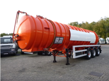Crossland Vacuum tank alu 33 m3 / 1 comp + pump - 液罐半拖车
