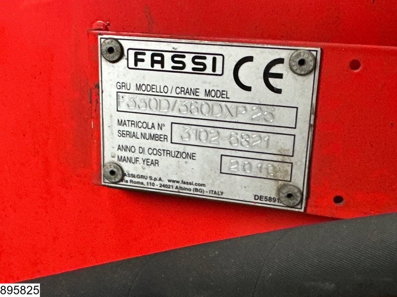 栏板式/ 平板卡车, 起重车 DAF 85 CF 460 6x2, EURO 5, Retarder, Fassi, Remote, Manual：图7